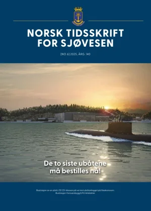 Forside for Norsk Tidsskrift for Sjøvesen 2025/06